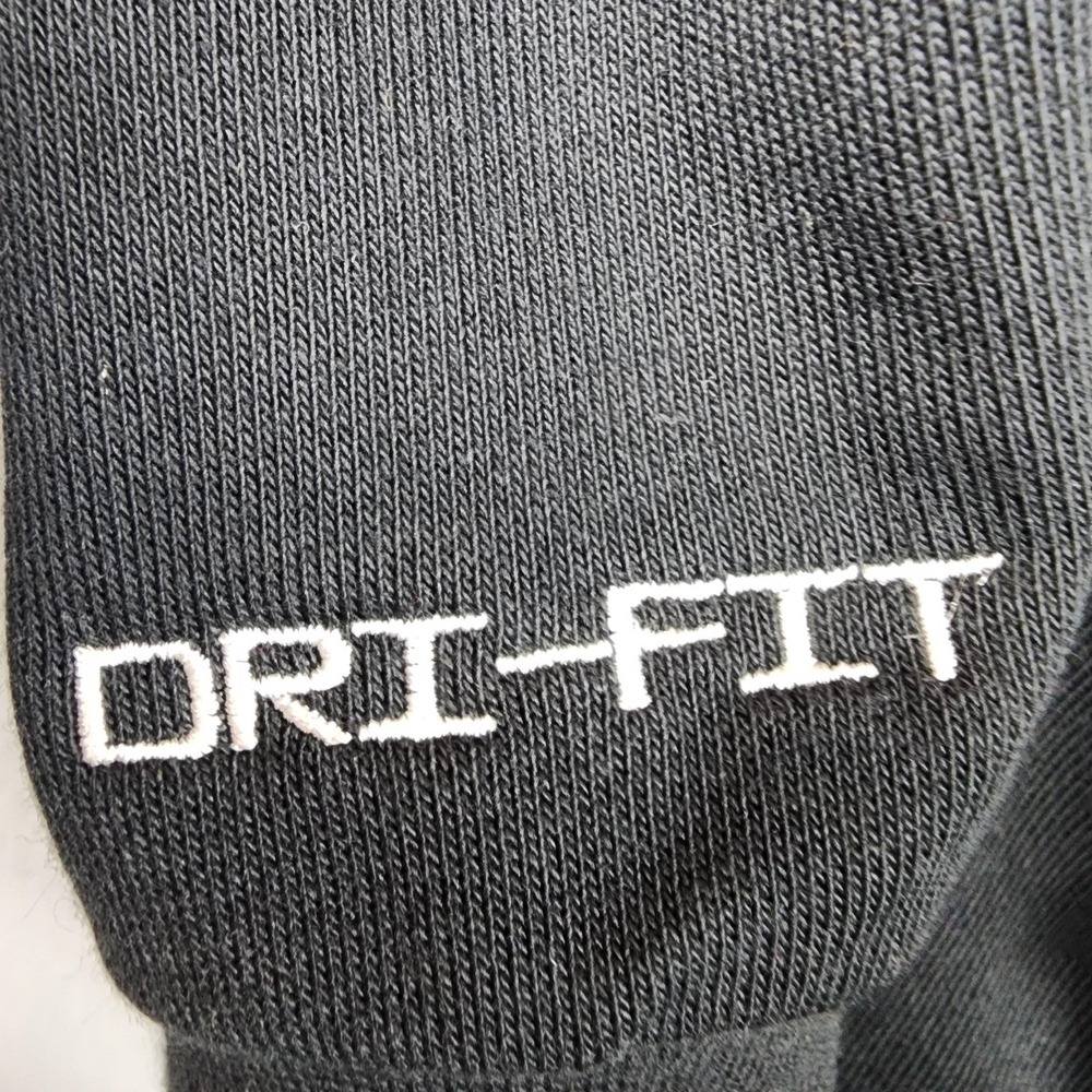 Nike Dri-FIT Hoodie Mens XLT Black Standard Issue Pullover Sweatshirt DQ5818-010 - Picture 5 of 11